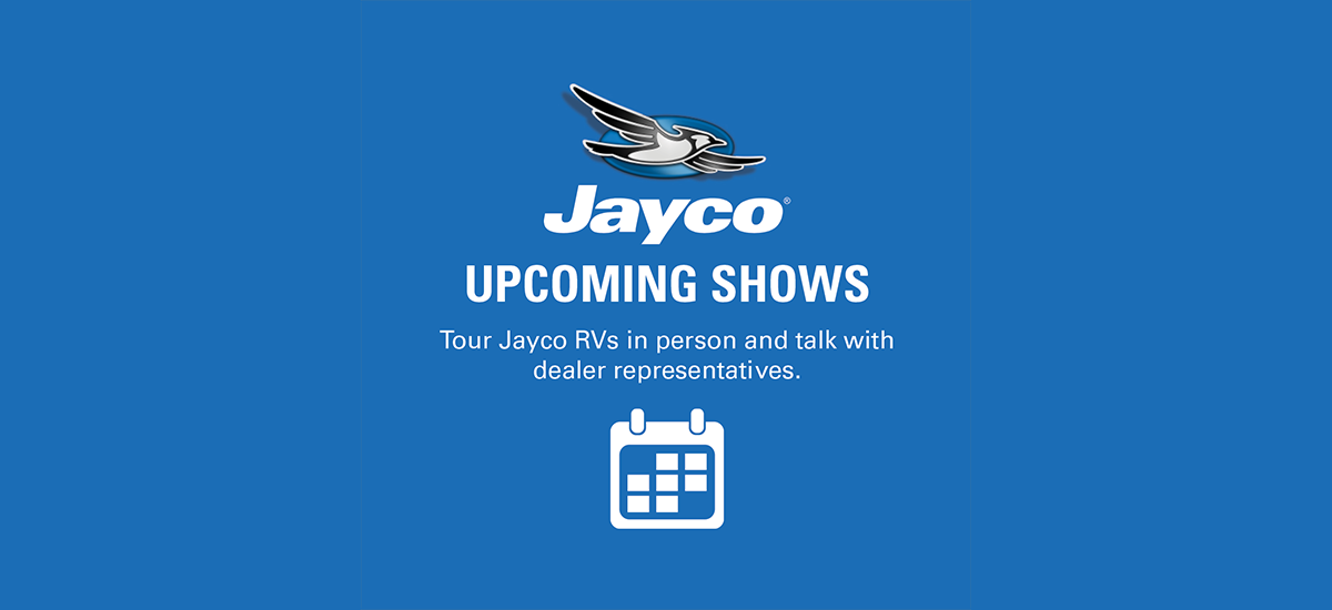 Jayco RV 2023 Shows and Events for Towable Units