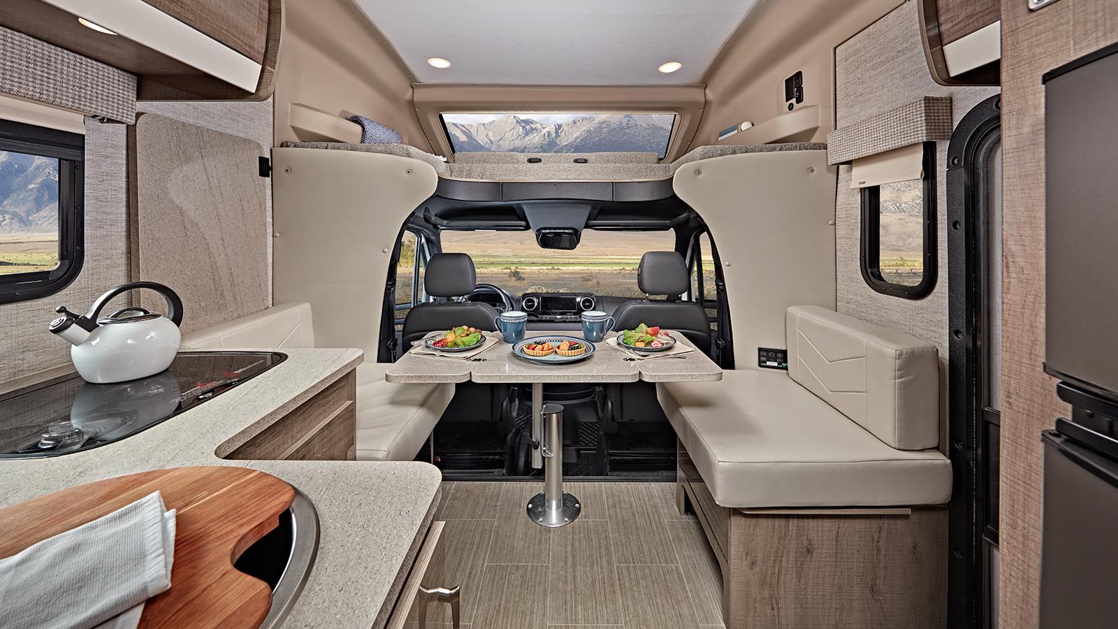 Melbourne Prestige 24NP Front Interior with Removable Table
