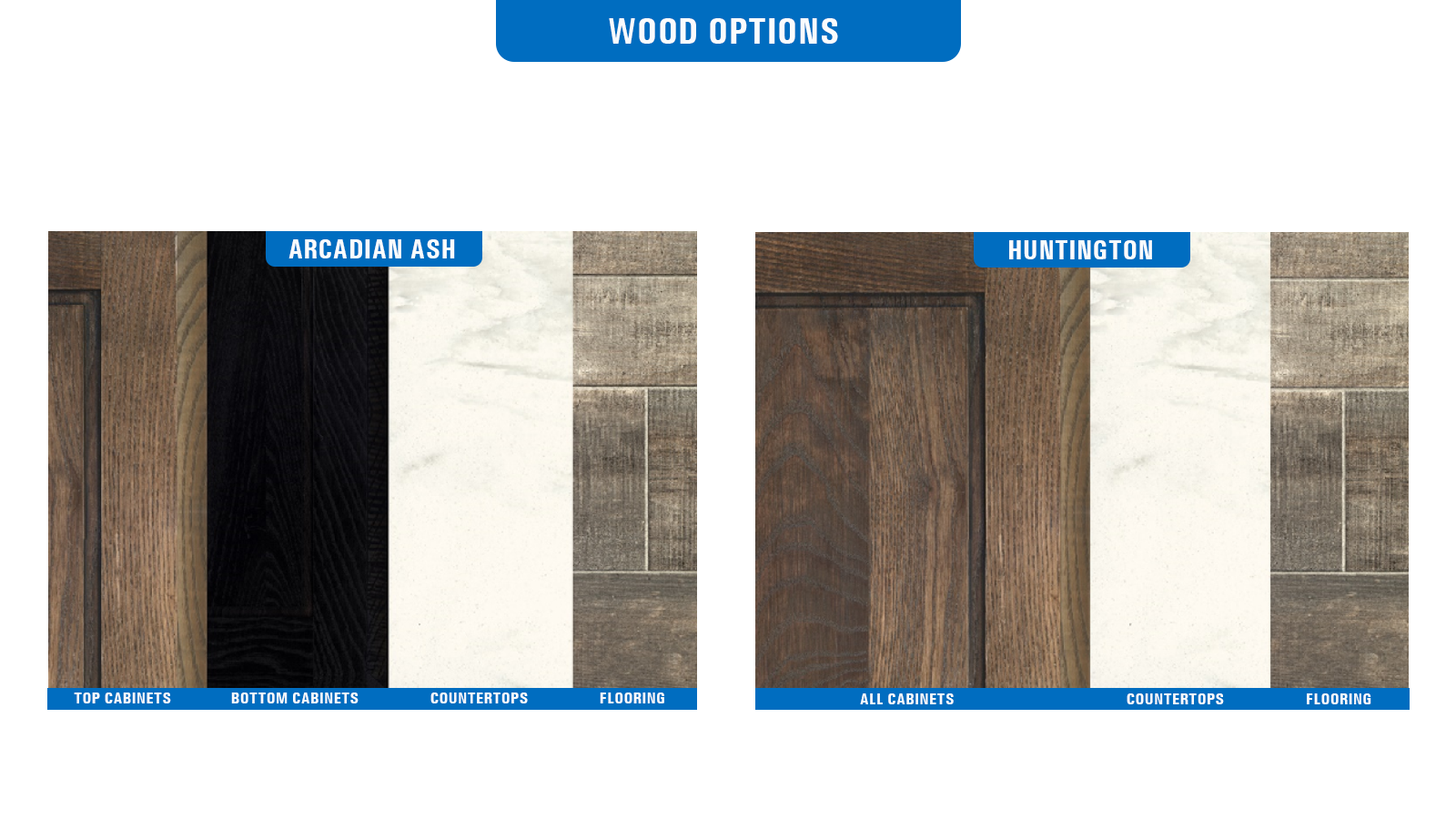 Seneca XT Wood Options